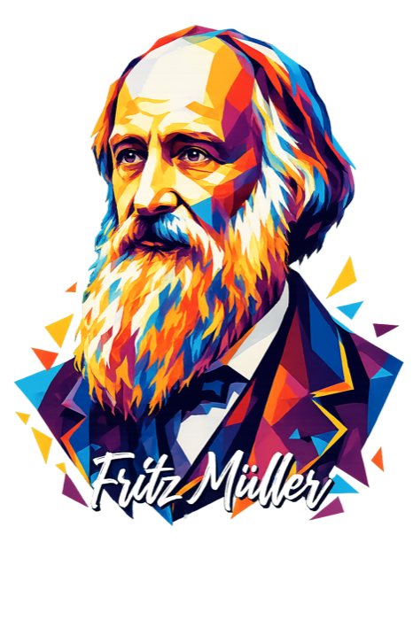 Retrato de Fritz Müller